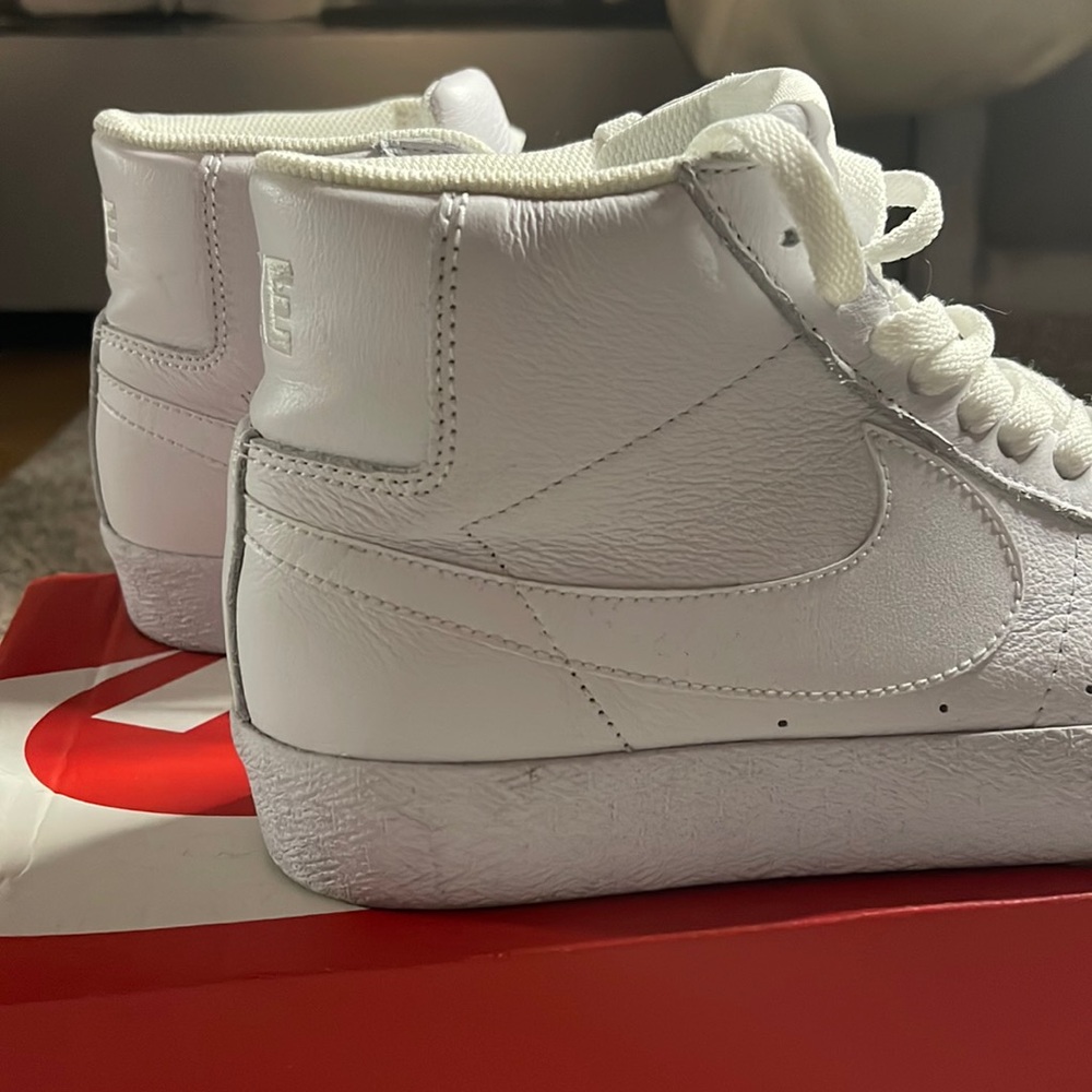 Leather White Blazers